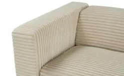 Ecksofa im modernen Breitcord Prado