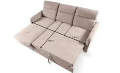 Ecksofa mit Schlaffunktion Emil