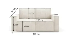 Einzelsofa Orto