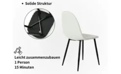 Esszimmerstuhl 4er-Set Charlton