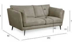 Furnhouse Einzelsofa Bari