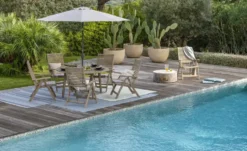 Gartenklappsessel Akazie Amalfi 1