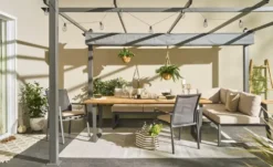 Gartensofa 3-sitzig Long Beach