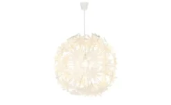 Globo Lighting Pendelleuchte, 1-flammig, weiß