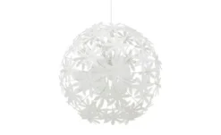 Globo Lighting Pendelleuchte, 1-flammig, weiß