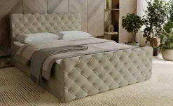 GrainGold Boxbett mit Stauraum Lund