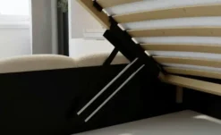 GrainGold Polsterbett mit Bettkasten und Lattenrost Modo