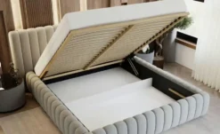 GrainGold Polsterbett mit Stauraum Bliss
