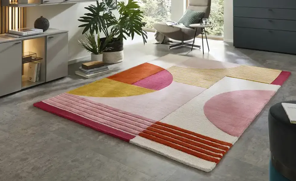 Handtuft-Teppich Vancouver