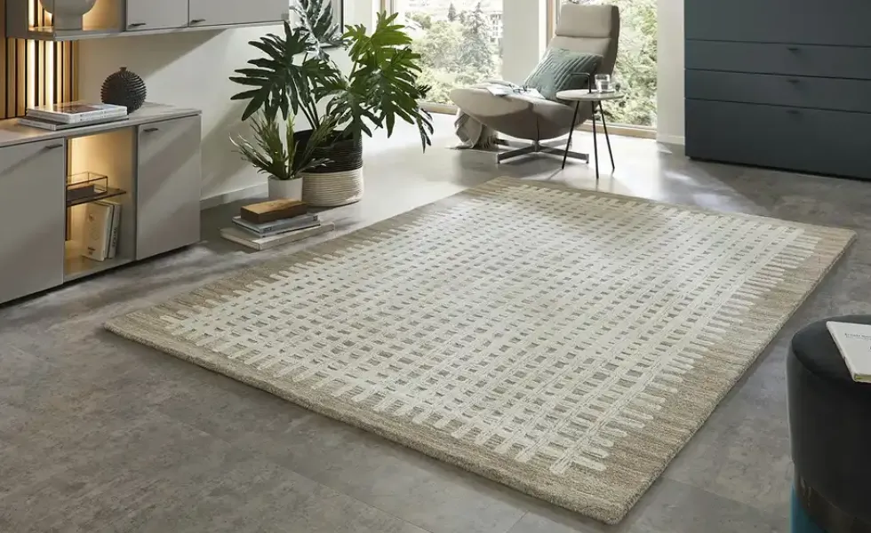 Handtuft-Teppich Victoria