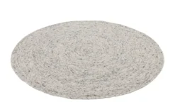 Handweb-Teppich Pito Round