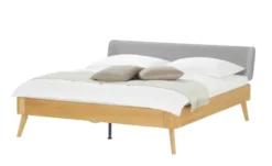 HASENA Massivholzbett Oak Bianco