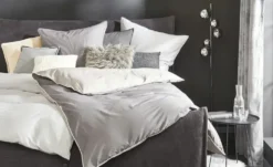 Höffner Selection Stehleuchte, 5-flammig, schwarzchrom,Rauchglas Hins Black