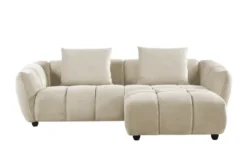 Höffner Selection Sofa inklusive Hocker Olia