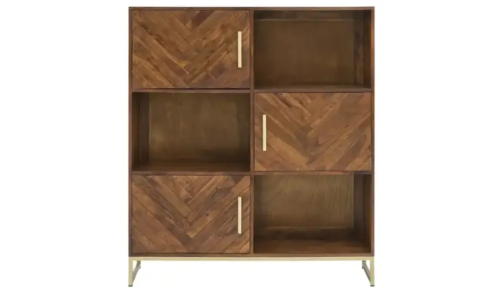 Highboard aus Massivholz Calatria