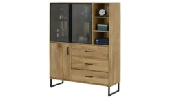 Highboard-Vitrine Riana