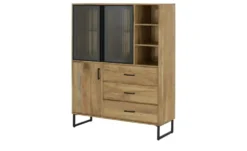 Highboard-Vitrine Riana