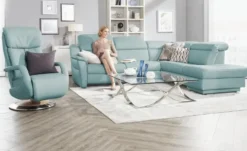 himolla Ecksofa Leder 9707