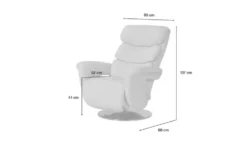 himolla Leder-Relaxsessel Leder 7628