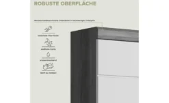 Hängeschrank SCHLOONSEE, Breite 37cm, 1 Tür, 1 offenes Fächer, 1 Einlegeboden, MDF-Front, in verschiedenen Farben erhältlich, Badmöbel, Badschrank, Schrank, Bad Schloonsee
