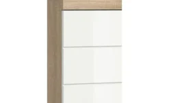 Hängeschrank SCHLOONSEE, Breite 74cm, 2 Türen, 1 offenes Fächer, MDF-Front, in verschiedenen Farben erhältlich, Badmöbel, Badschrank, Schrank, Bad Schloonsee