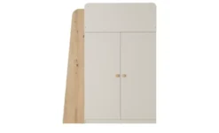Hochbett mit Kleiderschrank und Schreibtisch Lavora