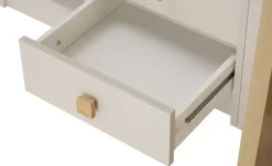 Hochbett mit Kleiderschrank und Schreibtisch Lavora