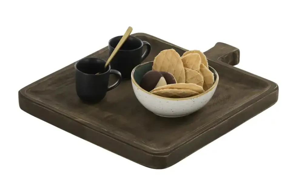 Holz Tablett