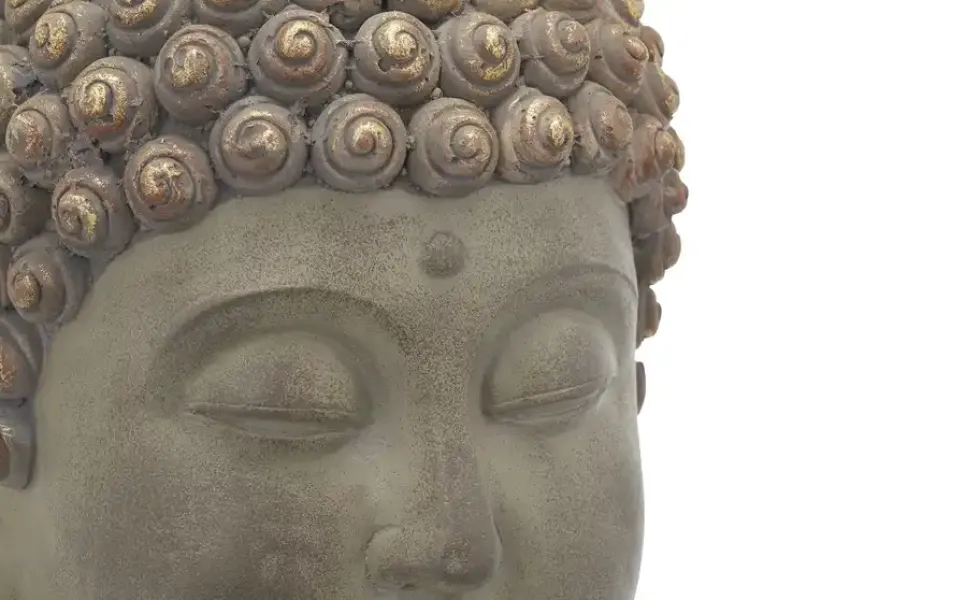 HOME STORY Deko Buddhakopf