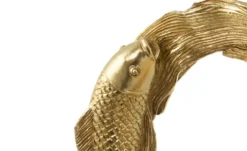 HOME STORY Deko Figur Goldfisch