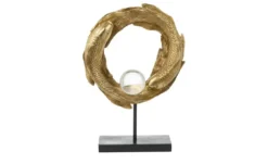 HOME STORY Deko Figur Goldfisch