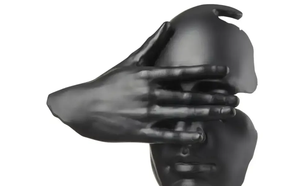 HOME STORY Deko Skulptur Gesicht