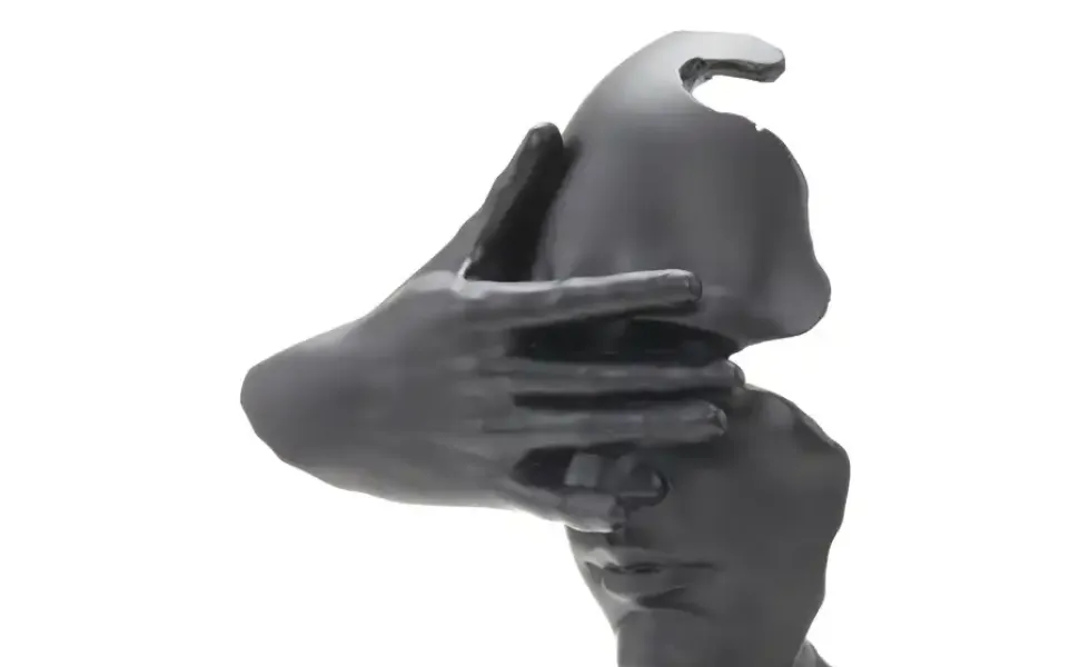 HOME STORY Deko Skulptur Gesicht