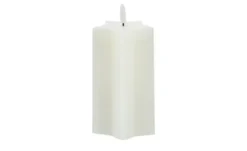 HOME STORY LED Kerze Stern