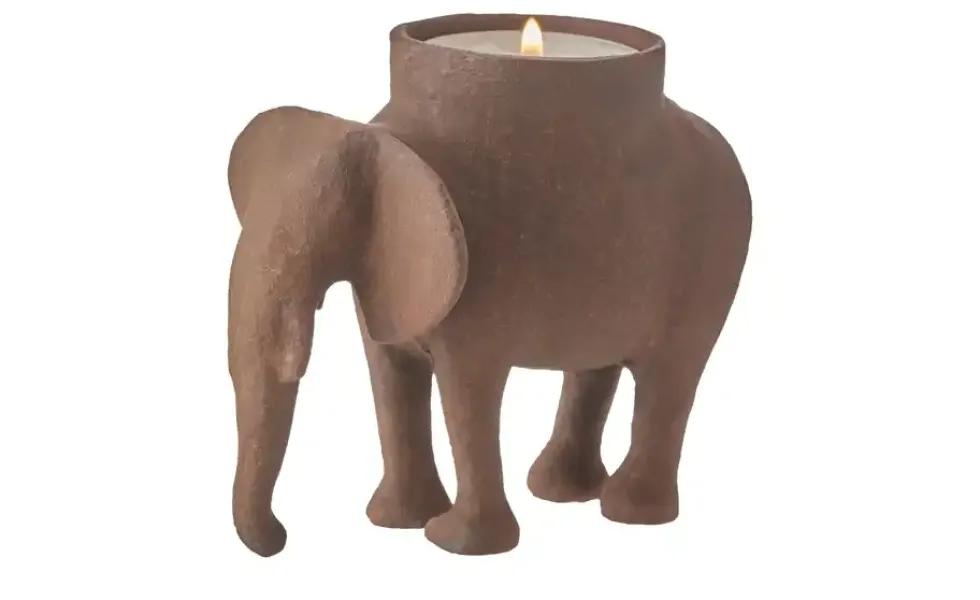 HOME STORY Teelichthalter Elefant