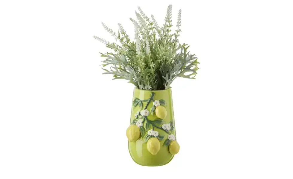 HOME STORY Vase Zitronen