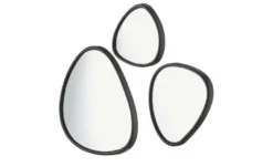 HOME STORY Wandspiegel Organic, 3er Set