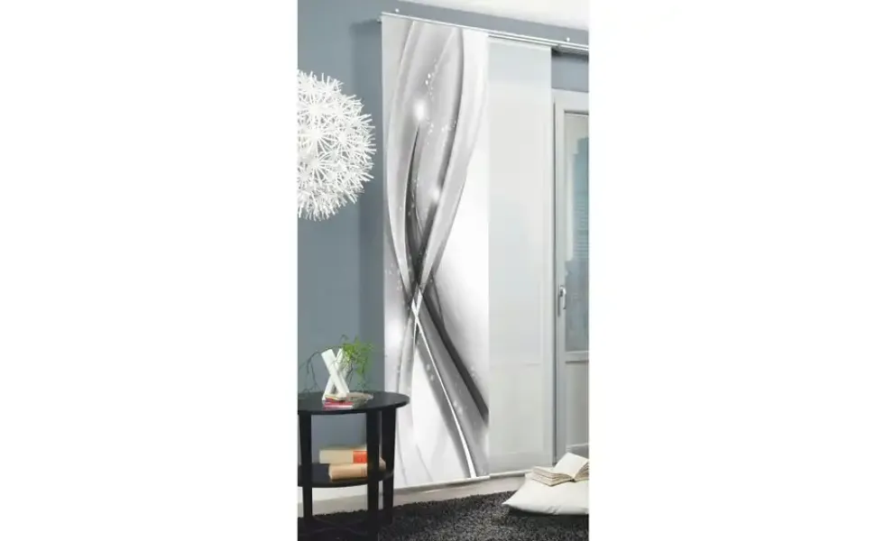 HOME Wohnideen Schiebevorhang 3er-Set