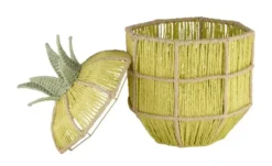 HOME STORY Korb Ananas