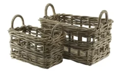 HOME STORY Rattankorb, 2er Set