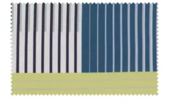 indigo Mako-Satin Bettwäsche Offset