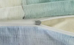 indigo Mako-Satin Bettwäsche Square