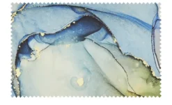 indigo Mako-Satin Wende-Bettwäsche Oil Whirl
