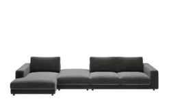 Jette Home Ecksofa in Feincord Sila