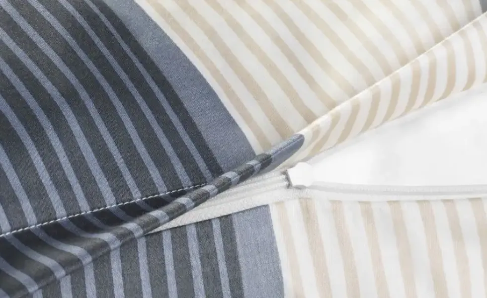 JOOP! Mako-Satin Bettwäsche Cornflower Stripe