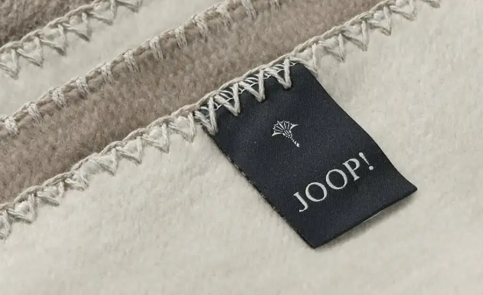 JOOP! Wohndecke JOOP! Melange-Doubleface