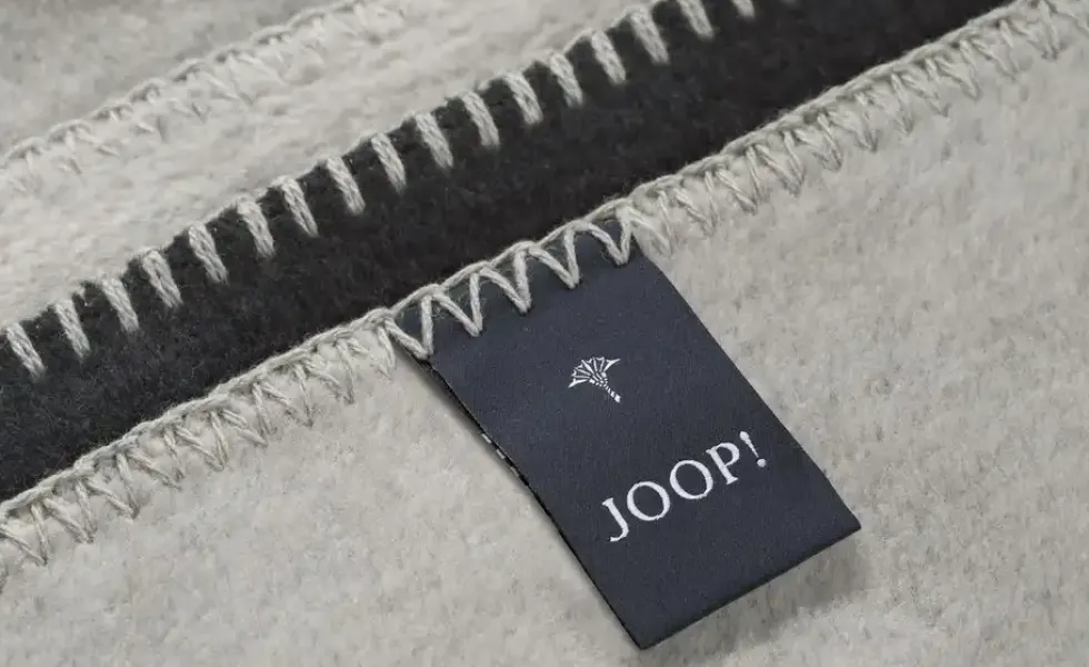 JOOP! Wohndecke JOOP! Uni-Doubleface