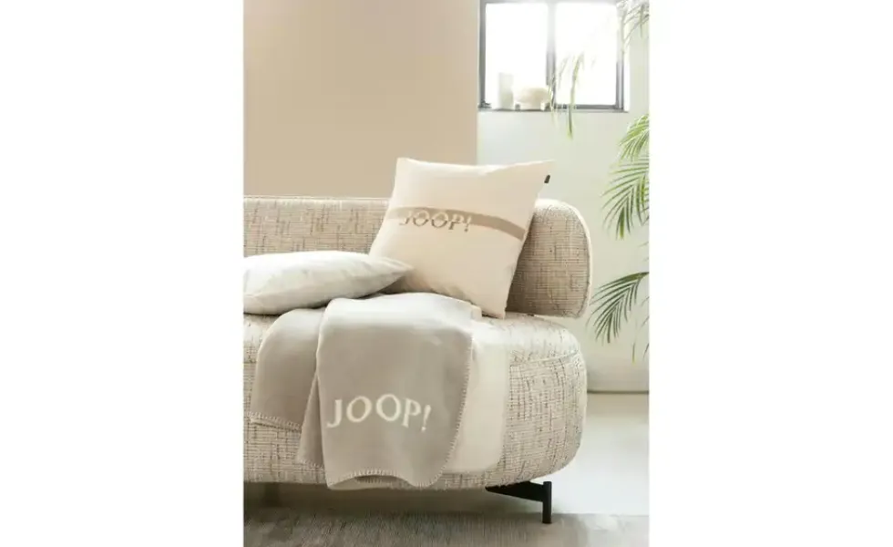 JOOP! Wohndecke Melange Doubleface