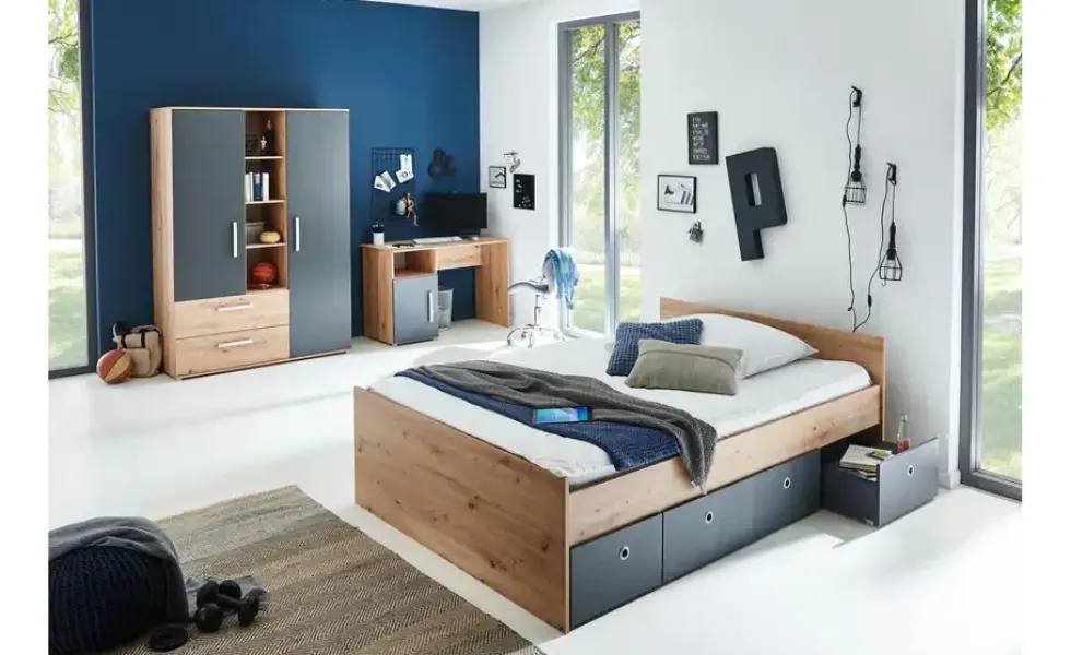 Jugendzimmer 4er-Set Alessio