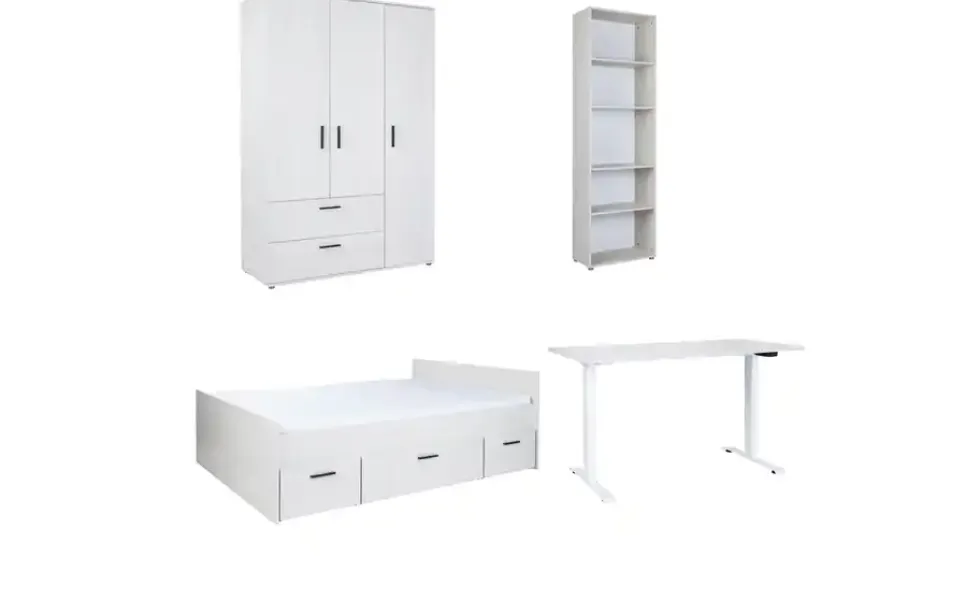 Jugendzimmer 4er-Set Mathea
